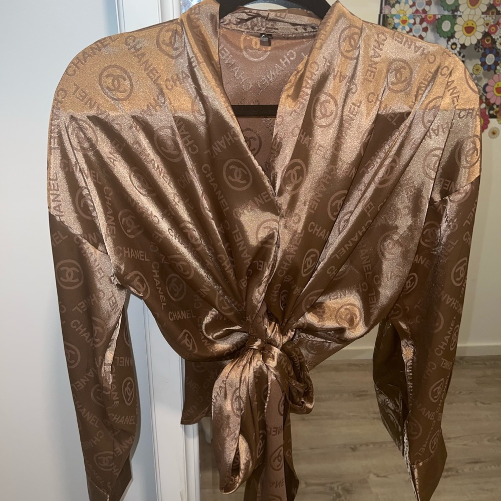 Silky blouse